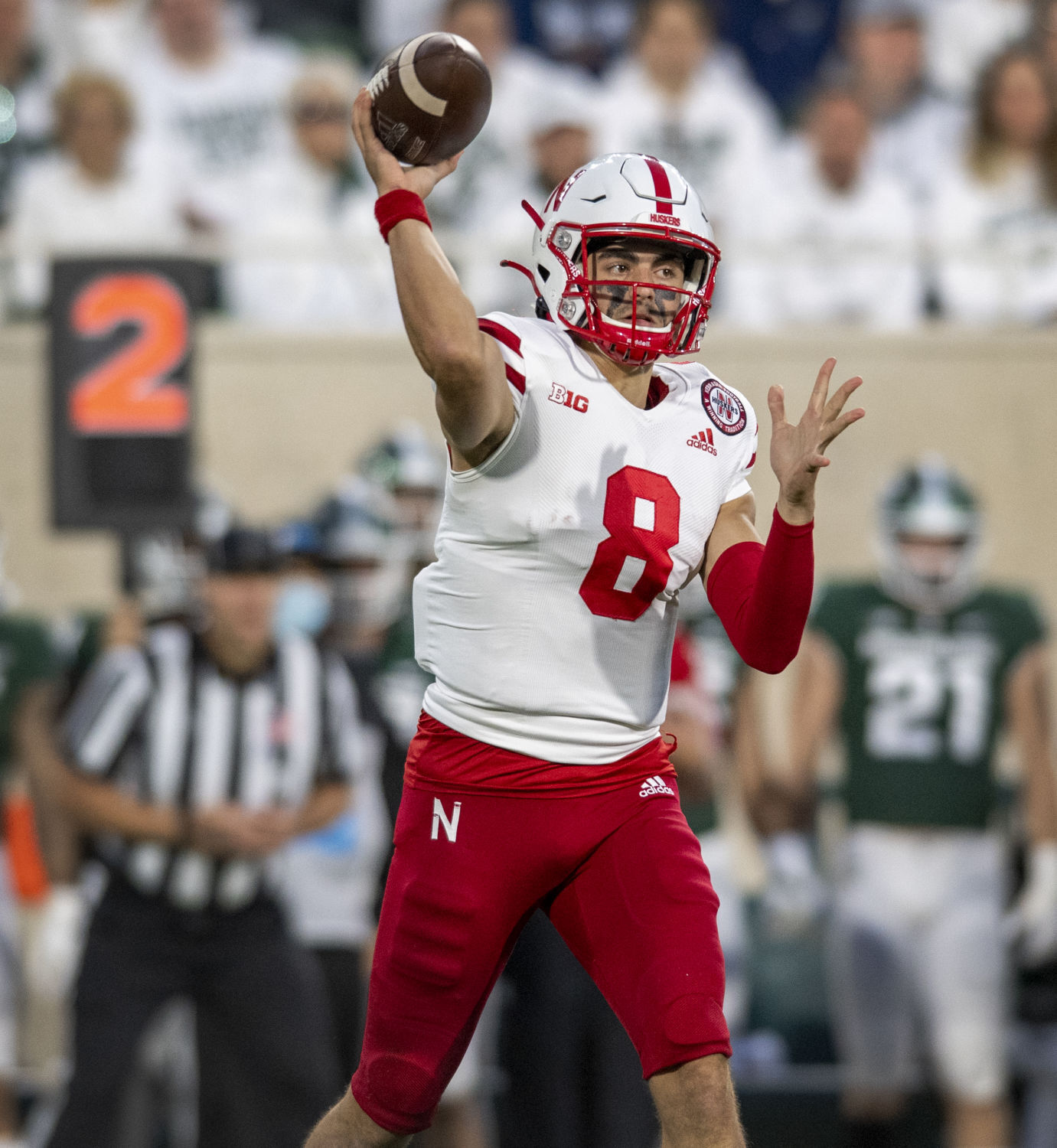 Nebraska vs. Michigan State, 9.25